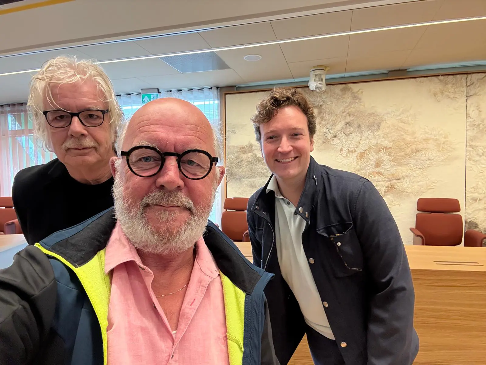 Roy Pruischer in gesprek met de Mannen van Noord